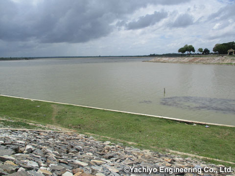 給水セクター：計画水源（マンダレー管区：メティラタウンシップ）（写真提供：八千代エンジニヤリング（株））