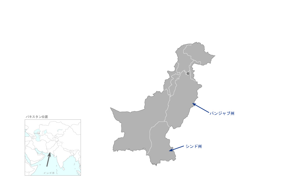 全国基幹送電網拡充事業の協力地域の地図