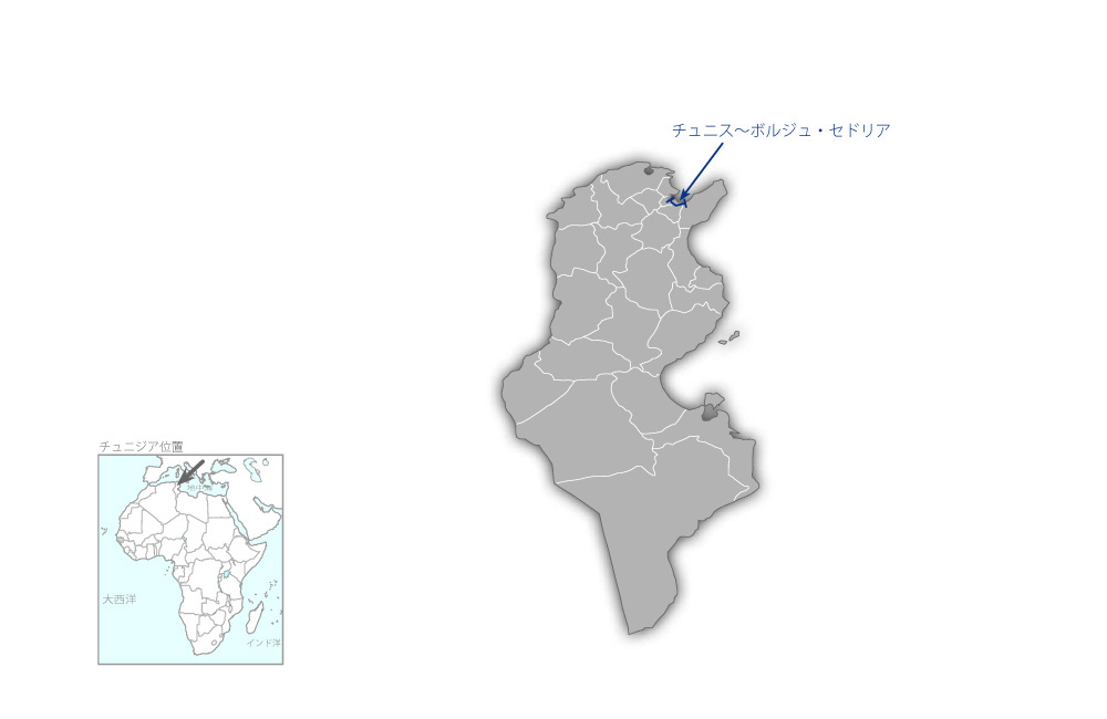 首都圏通勤線電化計画（1）の協力地域の地図