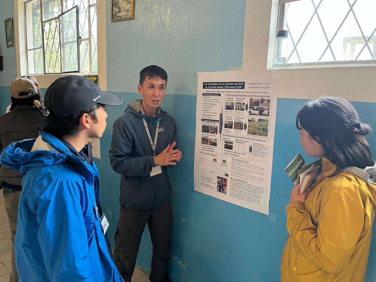 任地の活動紹介の様子