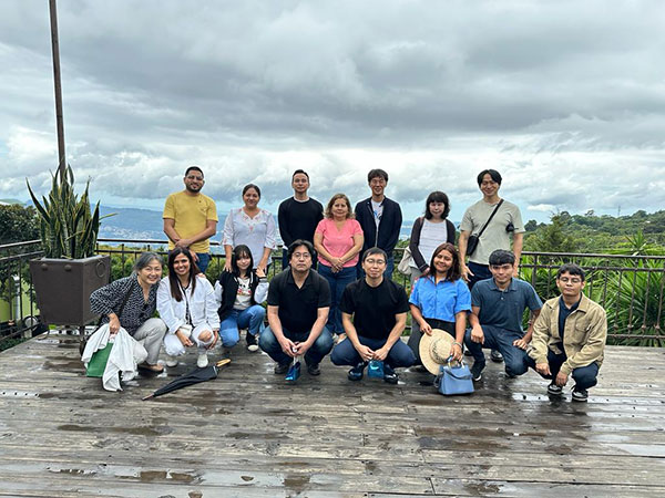 Ultima visita de los investigadores a El Salvador durante el proyecto de SATREPS – Chagas, en el área del Volcán de San Salvador (Julio 2023)
