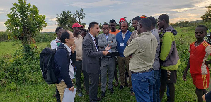 Dr. Fukubayashi, from Miyazaki University, Dr. Worku, ERA RRC Director and Ato Engda, staff of ECWC discussed the pilot project on the site