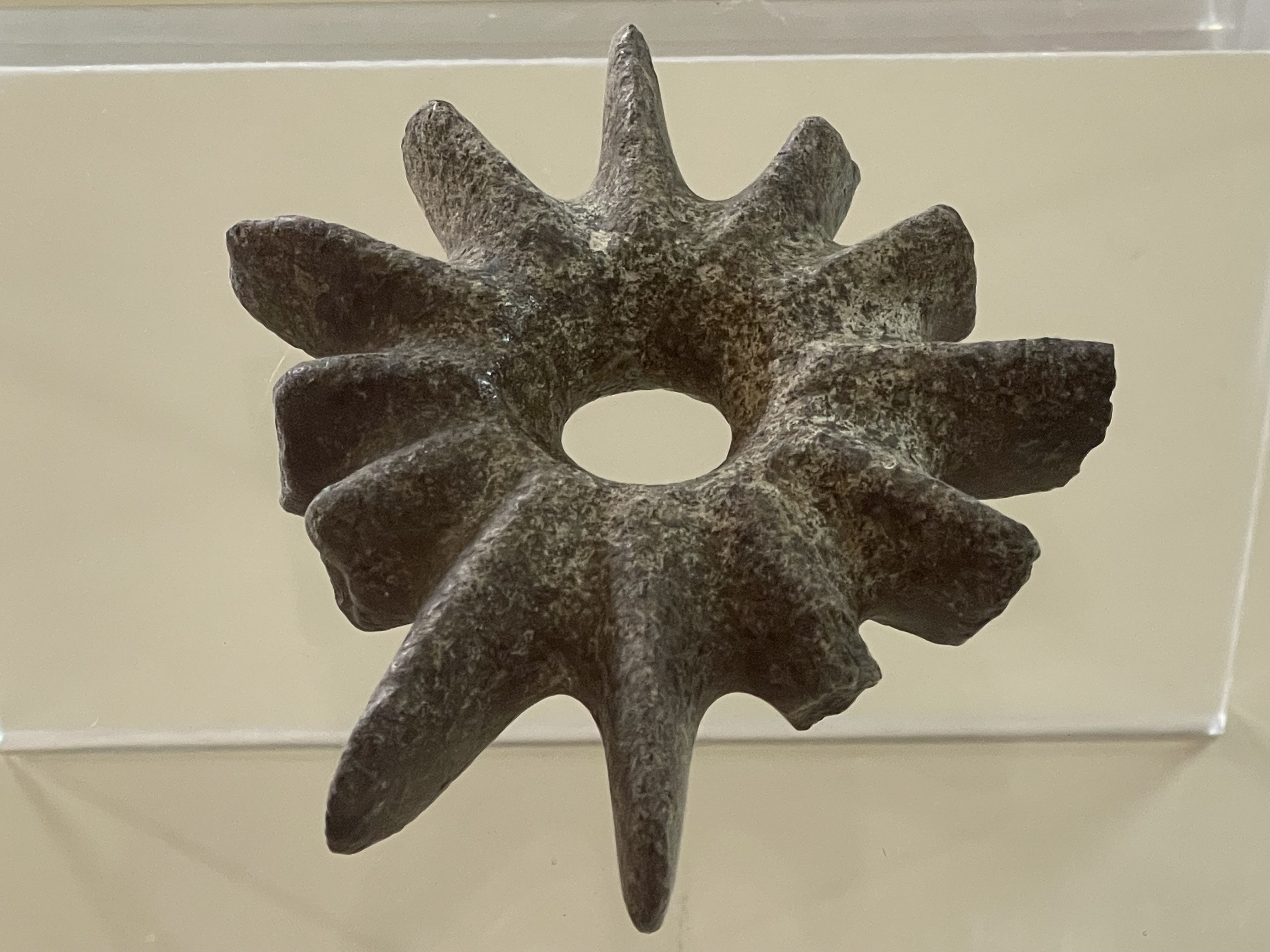 Star shaped stone tool