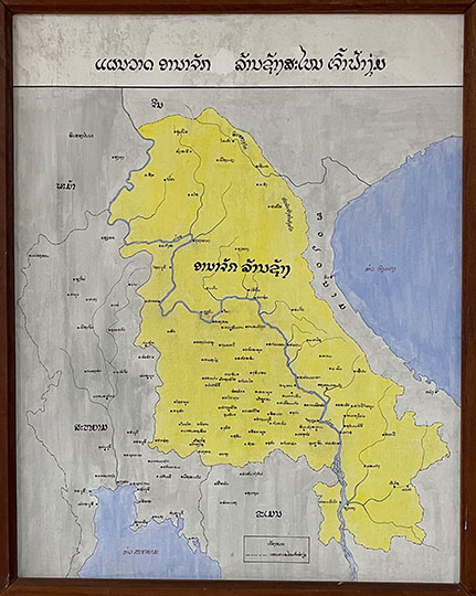 03 Area map of the Lanxang Kingdom