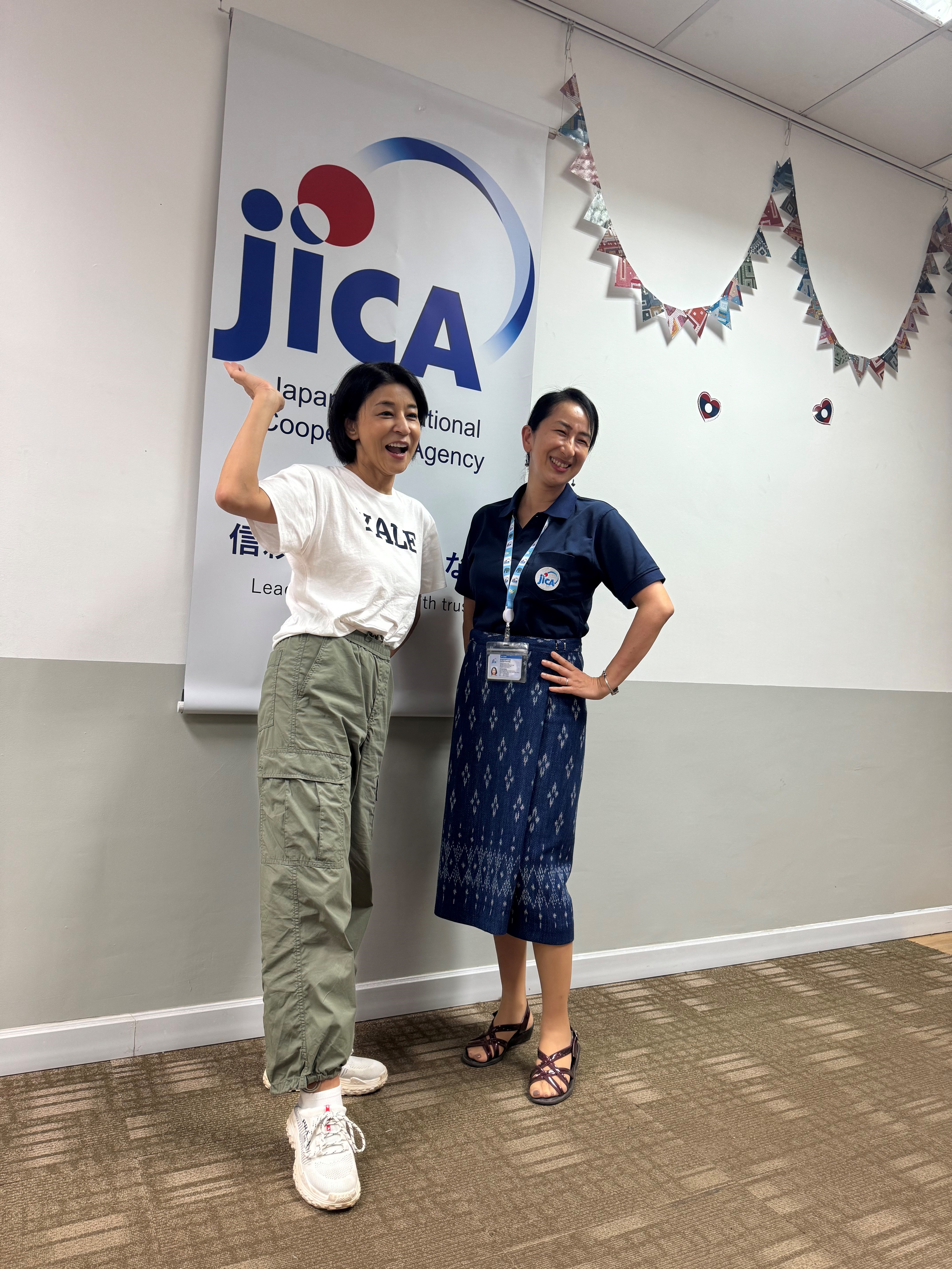 高嶋ちさ子さんと小林美弥子所長