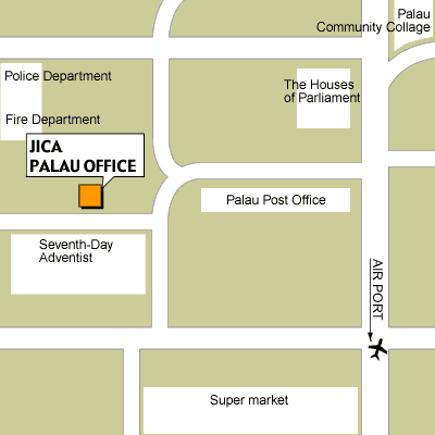 パラオ事務所地図
