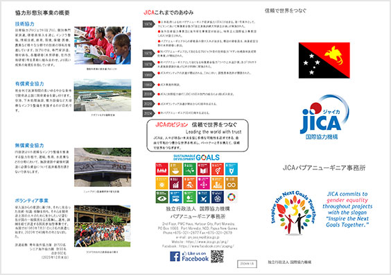 JICA PNG　事業紹介2024