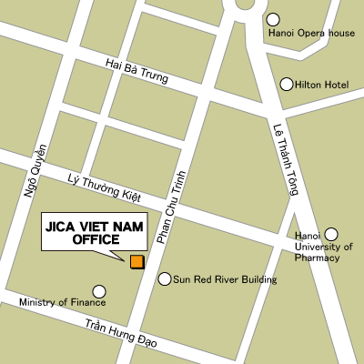 ベトナム事務所地図