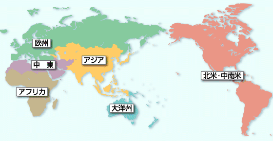 【画像】世界地図