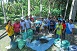 Kota Chonan (Community Development) conducts a workshop on bokashi for farmers in Larena, Siquijor