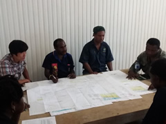 Field visit to Project Pilot site in West Sepik Province | Papua New