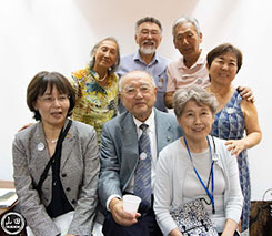 Equipe do Brasil e do Japão