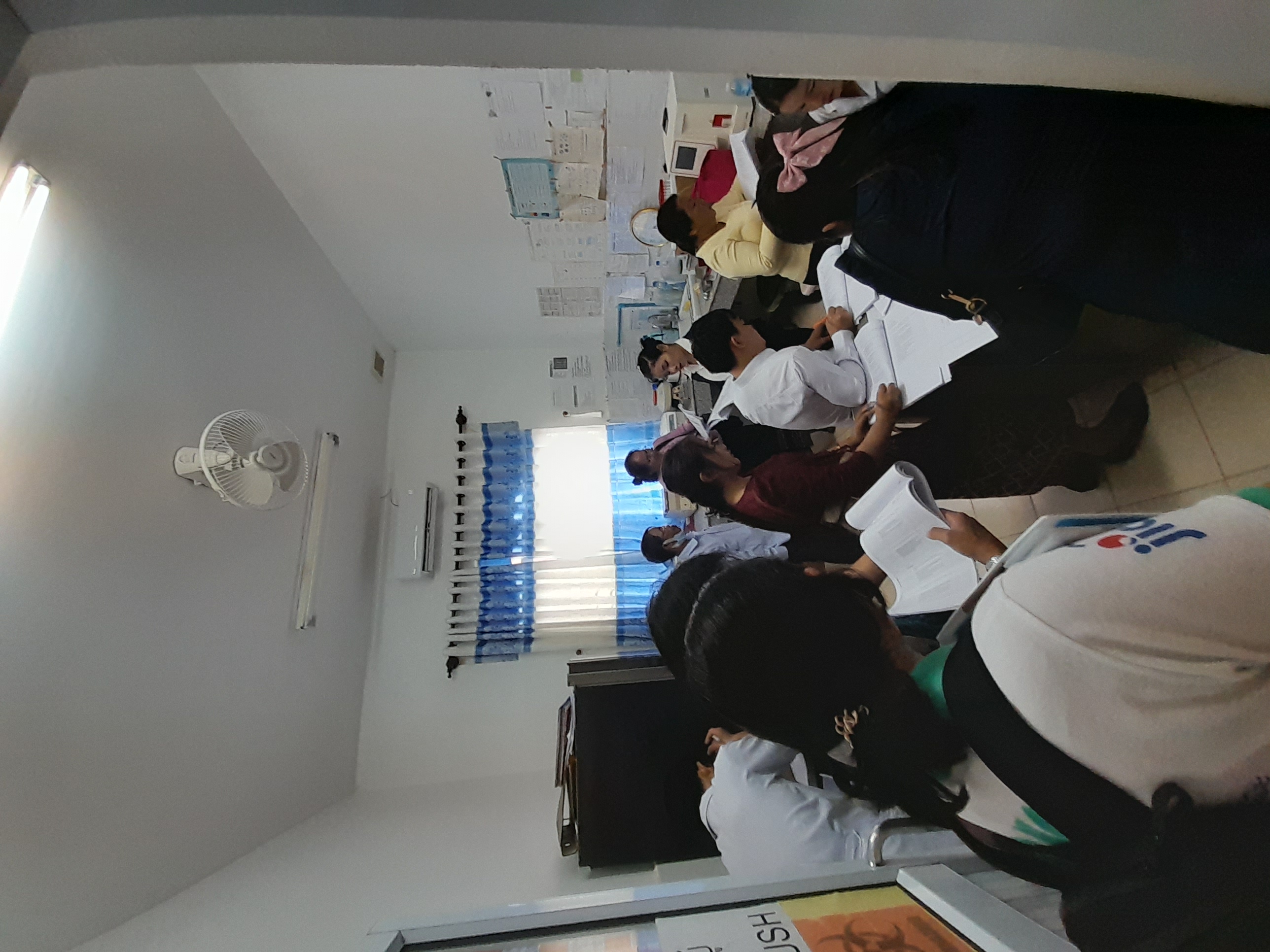 Assessor training at district in Salavan