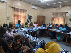 タンバクンダ州とジガンショール州におけるリスペクトフルケアに関する州調整会議 母子保健サービス改善プロジェクトフェーズ3 技術協力