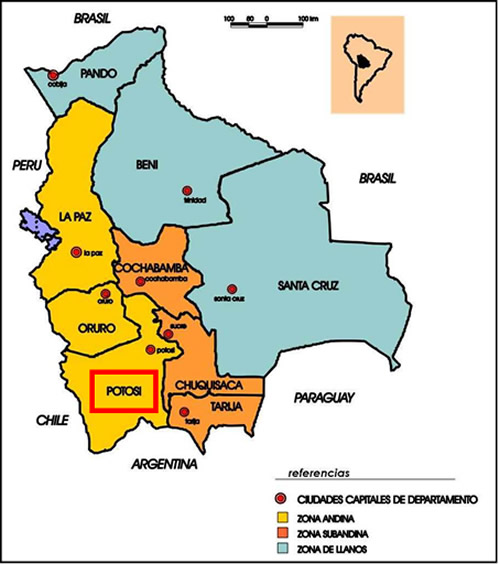 Expansión Socialismo discordia las tres zonas de bolivia evolución como ...
