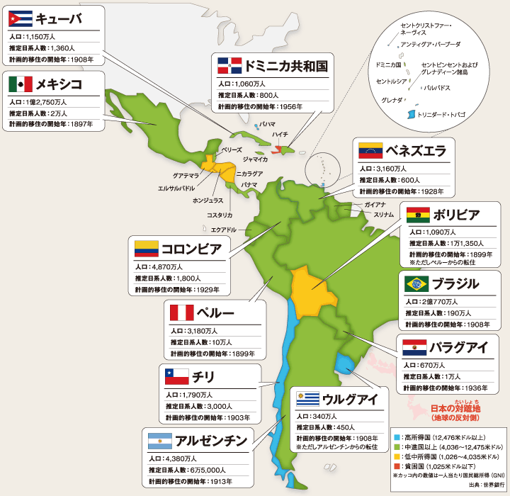 距離は遠くても関係は深い 中南米ってこんなところ 広報誌 パンフレット マンガ Jicaについて Jica