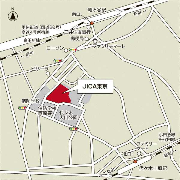 アクセス Jica東京 Jica