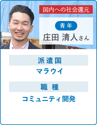 庄田 清人さん