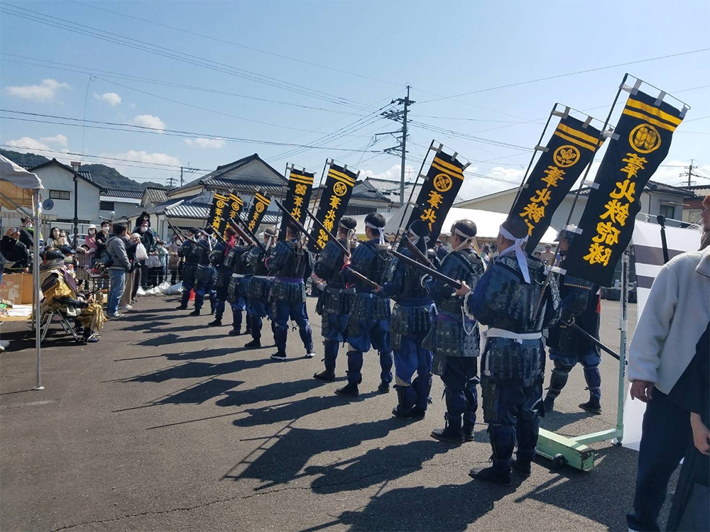 イベントで鉄砲隊になりました！