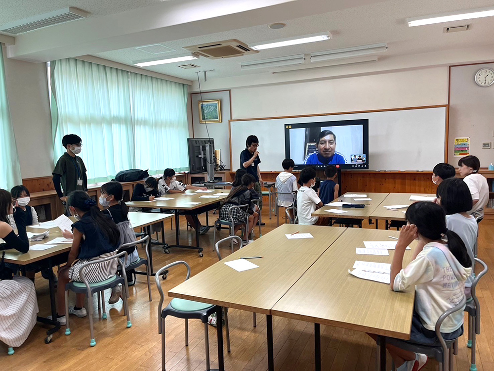 スペイン語教室の様子