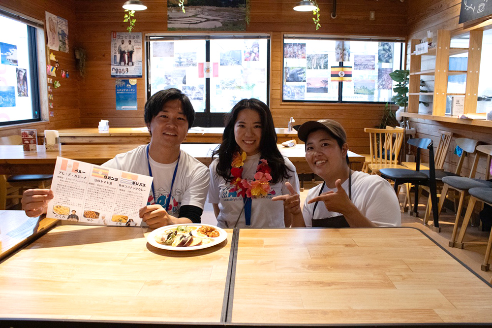 実習生の任国料理イベント