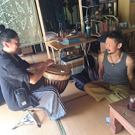 ジャンベドラム体験