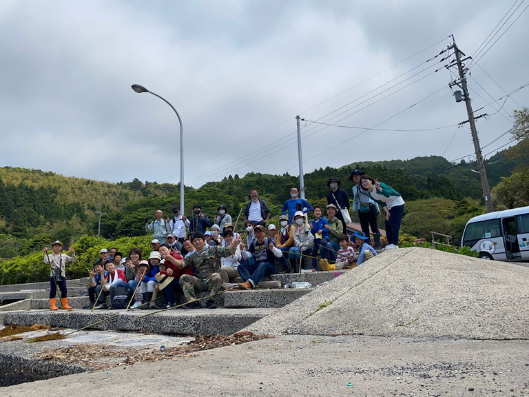 地域の方々と行ったイベントのようす