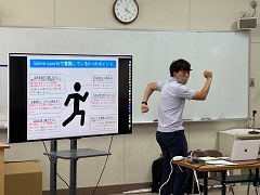 biima sports の活動として、学校の先生向けの研修会を開催 