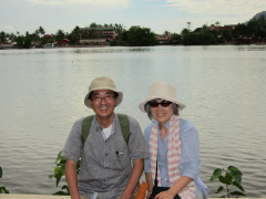 休日は奥様とカンボジア国内を小旅行