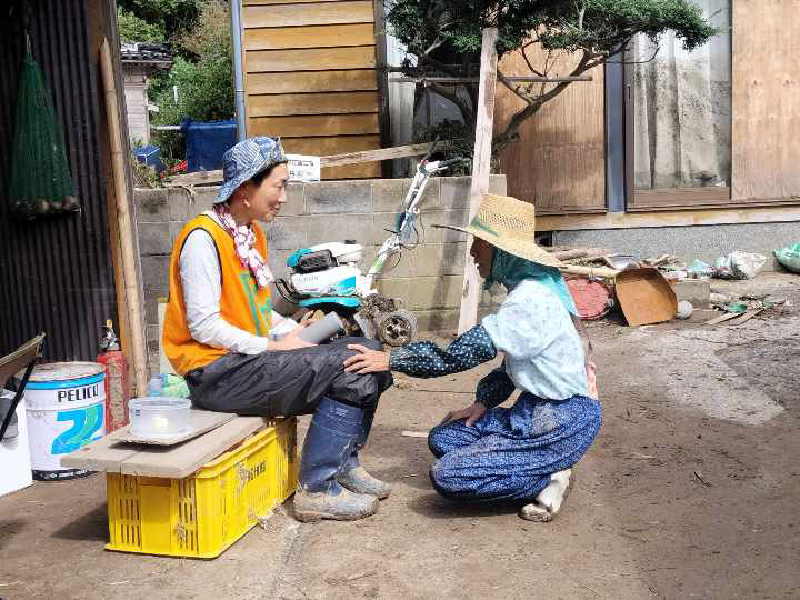 能登半島地震の現場で活躍するOV