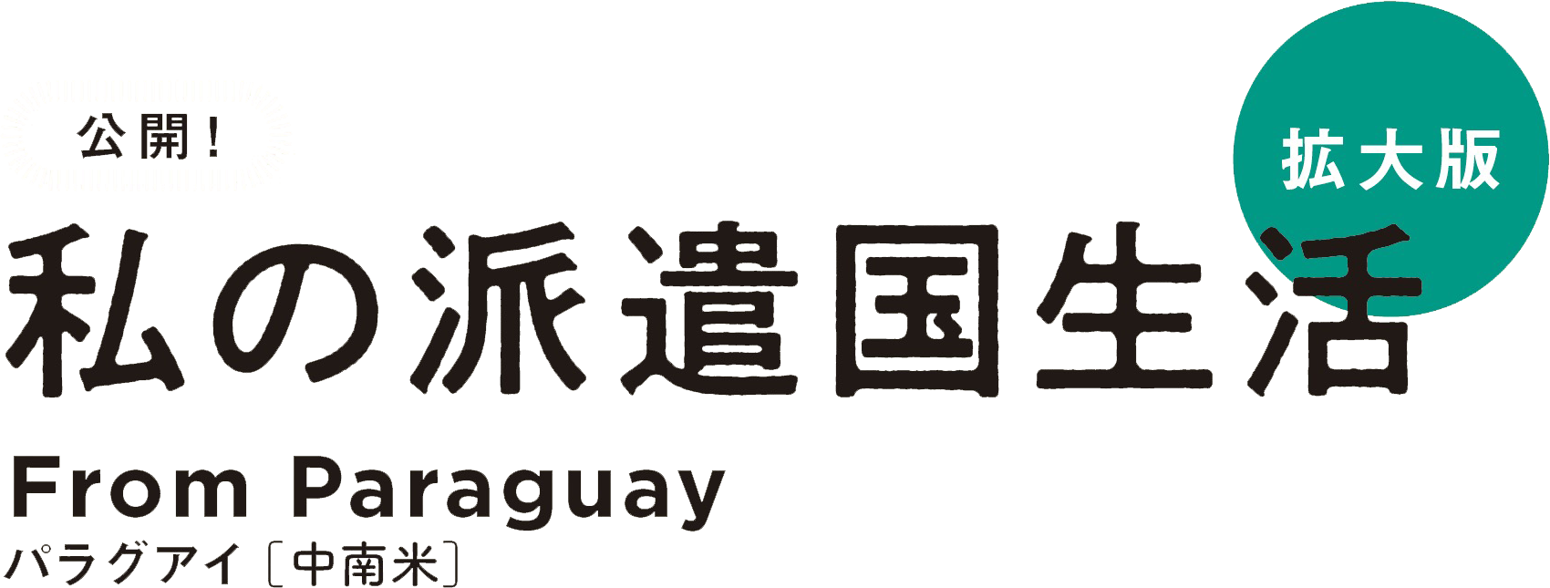 公開！私の派遣国生活〈拡大版〉from パラグアイ