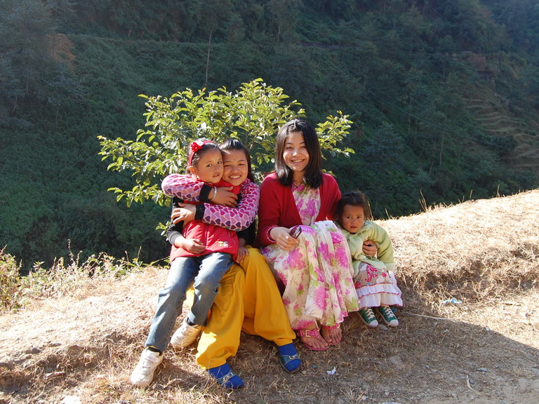 ネパールで環境教育隊員として活動した清水さん