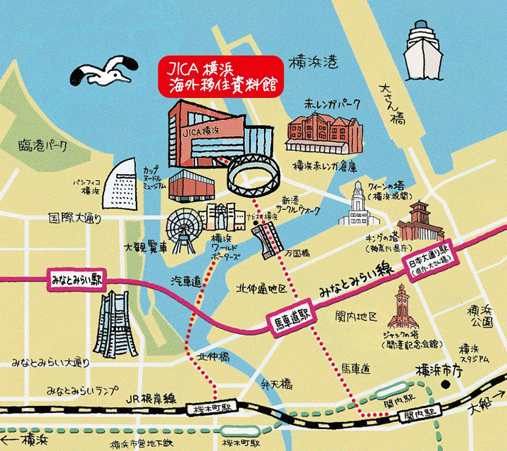【地図】周辺マップ
